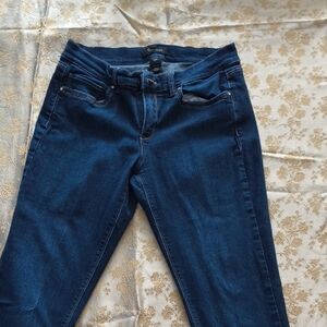White House Black Market Dark Blue Skinny Jeans